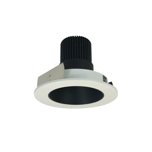 Nora Lighting NIO-4RNDC27XBW 4 Iolite Round Deep Cone Reflector Non-Adjustable Trim, 800lm, 2700K, Black/White or NIO-4RNDC27XBW or Product Line LE46 or Nora