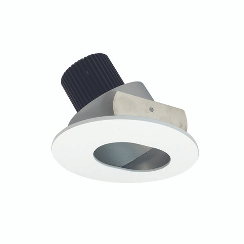 Nora Lighting NIO-4RSL35XHZMPW 4 Iolite Round Slot Aperture Adjustable Trim, 800lm, 3500K, Haze/MPW or NIO-4RSL35XHZMPW or Product Line LE46 or Nora