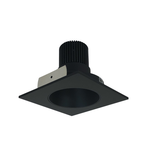 4" Iolite Square/Round Deep Cone Reflector Non-Adjustable Trim, 1000lm, 3000K, Black | NIO-4SNDC30XBB/10 | Product Line: LE46 | Nora