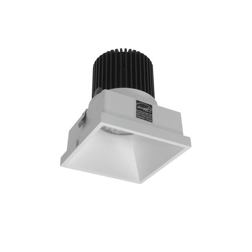 4" Iolite Square Trimless Reflector Non-Adjustable Trim, 800lm, Comfort Dim, Matte Powder White (For Iolite New Construction Housings Only) | NIO-4STLNDCCDXMPW | Product Line: LE46 | Nora
