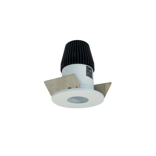 Nora Lighting NIOB-1RPH27XMPW 1 Iolite Round Pinhole Non-Adjustable Trim, 800lm, 2700K, Matte Powder White or NIOB-1RPH27XMPW or Product Line LE46 or Nora