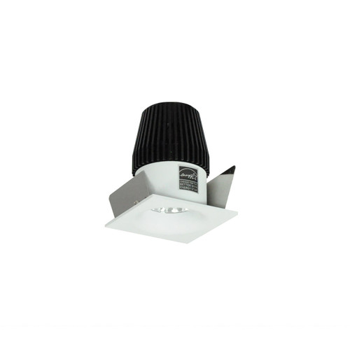 Nora Lighting NIOB-1SNB27XMPW 1 Iolite Square Bullnose Regress Non-Adjustable Trim, 800lm, 2700K, Matte Powder White or NIOB-1SNB27XMPW or Product Line LE46 or Nora