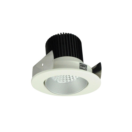 Nora Lighting NIOB-2RC27XHW 2 Iolite Round Cone Regress Adjustable Trim, 800lm, 2700K, Haze/White or NIOB-2RC27XHW or Product Line LE46 or Nora