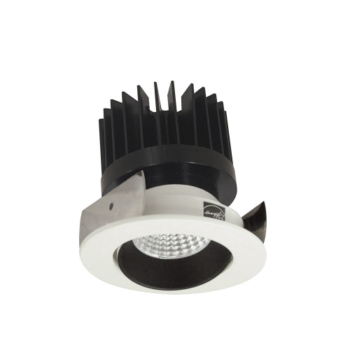 2" Iolite HL Round Cone Regress Adjustable Trim, 1500/2000/2500lm, 3500K, Black/White | NIOB-2RC35XBW/HL | Product Line: LE46 | Nora