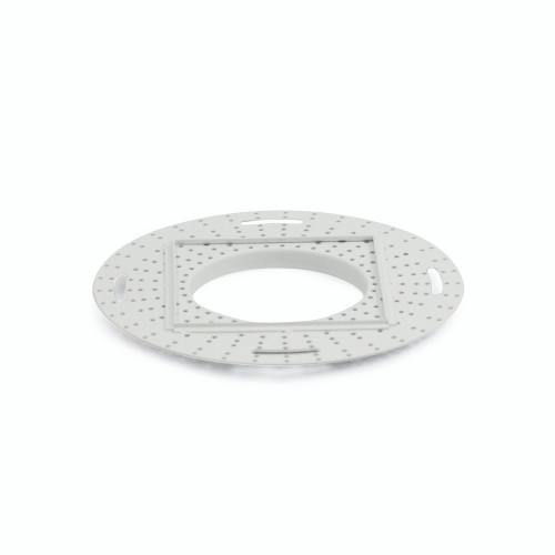 Iolite 4" Square Flush Mount Mud Ring | NIO-FMMR-4S | Product Line: LE46 | Nora