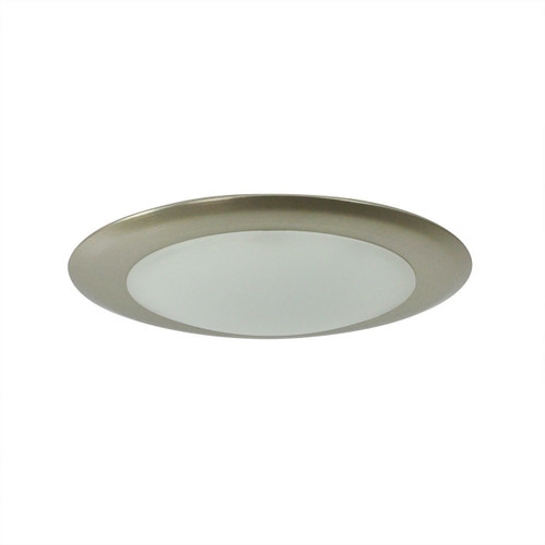Nora Lighting NLOPAC-R650930ANM 6 AC Opal Surface Mounted LED, 1050lm, 15W, 3000K, 90CRI, 120V, Natural Metal or NLOPAC-R650930ANM or Product Line LE44 or Nora