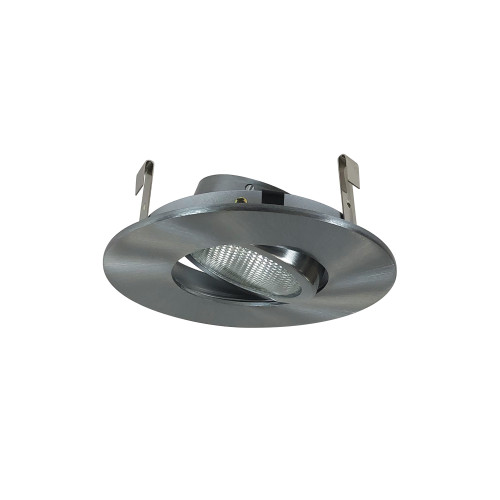 4" Surface Adjustable Gimbal w/ Metal Trim, Natural Metal | NS-12N | Product Line: 124 | Nora