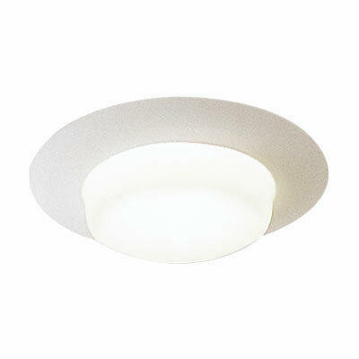 Nora Lighting NT-24 6 Drop Opal Shower Lens w/ Metal Trim, White or NT-24 or Product Line 126 or Nora