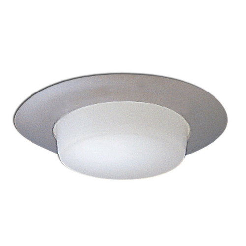 Nora Lighting NT-24C 6 Drop Opal Shower Lens w/ Metal Trim, Chrome or NT-24C or Product Line 126 or Nora