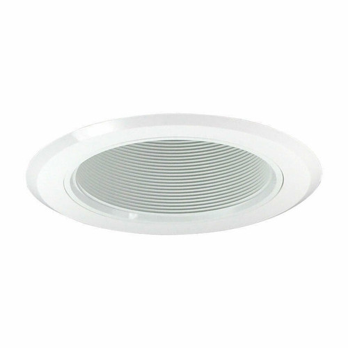 Nora Lighting NT-5012W 5 Deep Phenolic Baffle w/ Ring, White or NT-5012W or Product Line 125 or Nora
