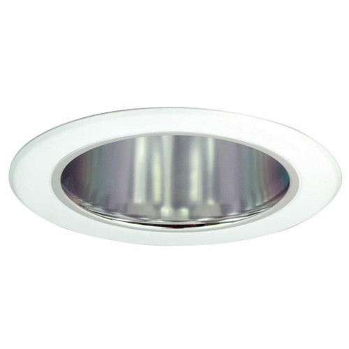 Nora Lighting NT-5021C 5 Reflector Cone w/ Metal Ring, Chrome/White or NT-5021C or Product Line 125 or Nora