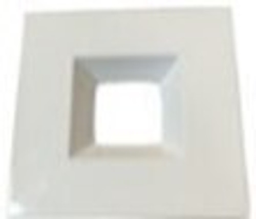 NaturaLED RTS-4RL9-WH White Square 4 Recessed Trim for 7688, 7689, 7690 or Downlight or P10176 or RTS-4RL9-WH or NaturaLED