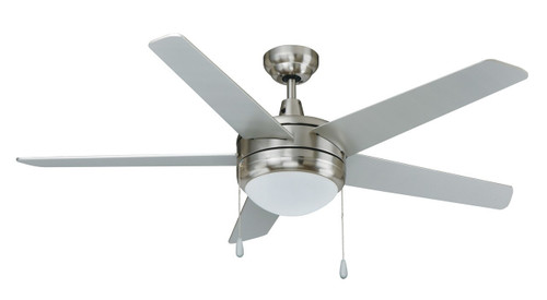 RP LightingFans 1005LED-BN Mirage Brushed Nickel Ceiling Fan 50 inch Sweep - 1005LED-BN