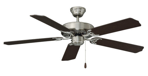 RP LightingFans 1052BN-OB Royal Star Brushed Nickel Ceiling Fan 52 inch Sweep - 1052BN-OB