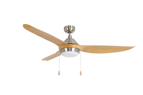 RP LightingFans 1072BN-LK Colibri Brushed Nickel Ceiling Fan 60 inch Sweep - 1072BN-LK