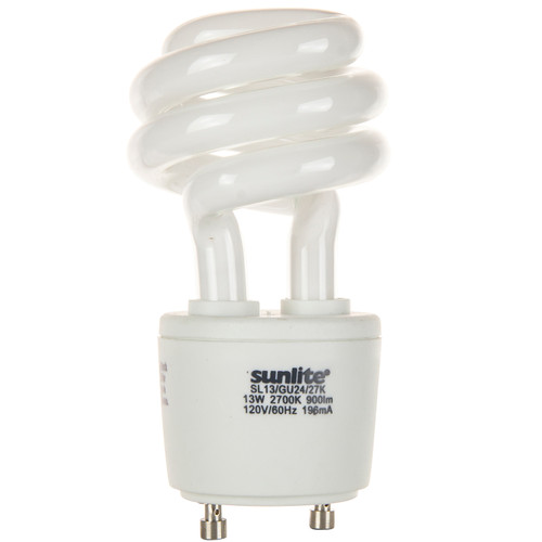 Sunlite 00655-SU SL13/GU24/27K 13 Watt GU24 Spiral