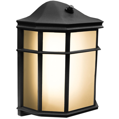 Sunlite 88681-SU 120V 12W Classic Style Lantern Wall Sconce Fixture