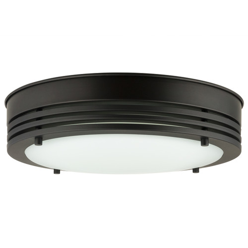 Sunlite LFX/DCO13/GL/20W/ORB/30K 20 Watt Quad Band Ceiling Light, 3000K Warm White