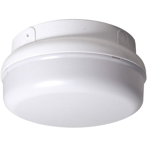 Sunlite LFX/DOD/PTR/WH/WH/E/120V/40K LED 14W Round (White Body With White Lens) Decorative Protek Outdoor Light Fixtures