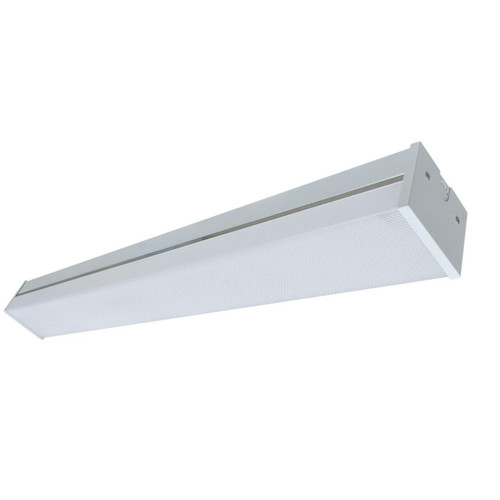 Sunlite 82089-SU Sunlite 82089-SU LED 48-Inch Linear Light Fixture, 40 Watts, 4800 Lumen, 120-277 Volt, Dimmable, Indoor, Wall or Ceiling Mount, White Finish, UL Listed, 40K - Cool White 4 Feet