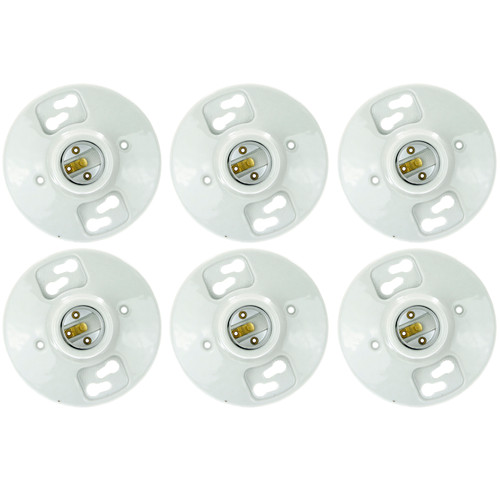 Sunlite Electrical Lamp Holders 40880-SU E196/6PK