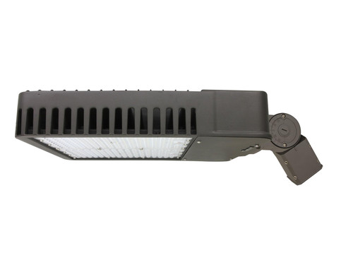Maxlite Slim Area Light Gen 2 - 280W, 347-480V, Type Ii, 4000K, Bronze, Slipfitter Knuckle, Nema 3 Pin Photocontrol, 20Kv Surge Suppressor AR280HT2-40BKRPC