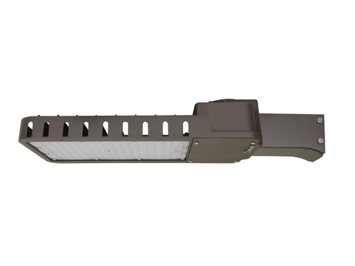 Maxlite Slim Area Light Gen 2 - 60W, 347-480V, Type Iv, 5000K, Bronze, Straight Arm, 20Kv Surge Suppressor AR60HT4-50BA