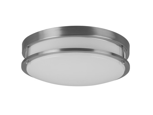 Ceiling Fixture LED, Medium, 14" Arch, Brushed Nickel, 20W 90 Cri, 2700K/3000K/3500K/ 4000K/5000K, 120-277V, 0-10V Dimming ML2LAMABNU209CS by Maxlite