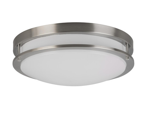 Ceiling Fixture LED, Large, 16" Arch, Brushed Nickel, 24W 90 Cri, 2700K/3000K/3500K/ 4000K/5000K, 120-277V, 0-10V Dimming ML2LALABNU249CS by Maxlite