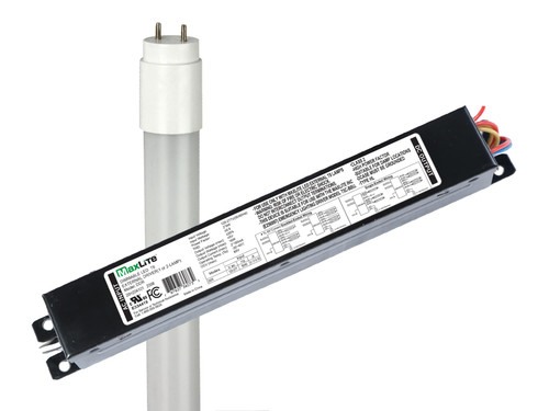 11.5W T8 4-Ft LED (Ul-C) 4000K (1 Lamp) External Driver L11.5T8EX440DR1L11.5 by Maxlite 11.5W T8 4-Ft LED (Ul-C) 4000K (1 Lamp) External Driver L11.5T8EX440DR1L11.5 by Maxlite