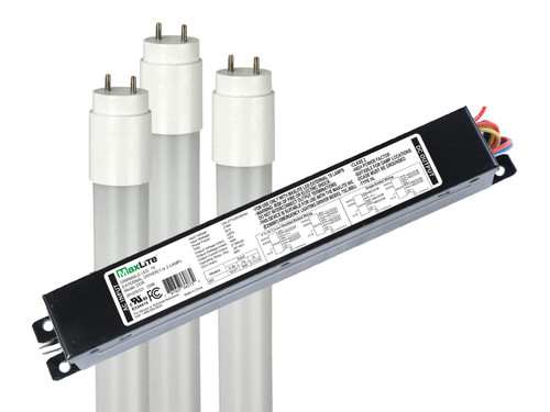 11.5W T8 4-Ft LED (Ul-C) 5000K (3 Lamps) External Driver L11.5T8EX450DR3L11.5 by Maxlite 11.5W T8 4-Ft LED (Ul-C) 5000K (3 Lamps) External Driver L11.5T8EX450DR3L11.5 by Maxlite