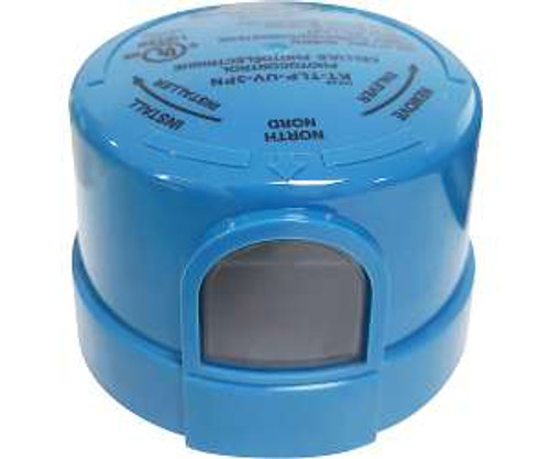 Keystone Technologies 3-Pin Twist Lock Photocell, 120V-277V, Blue | KT-TLP-UV-3PN | Keystone Technologies at lightingandsupplies.com Keystone Technologies 3-Pin Twist Lock Photocell, 120V-277V, Blue | KT-TLP-UV-3PN | Keystone Technologies at lightingandsupplies.com