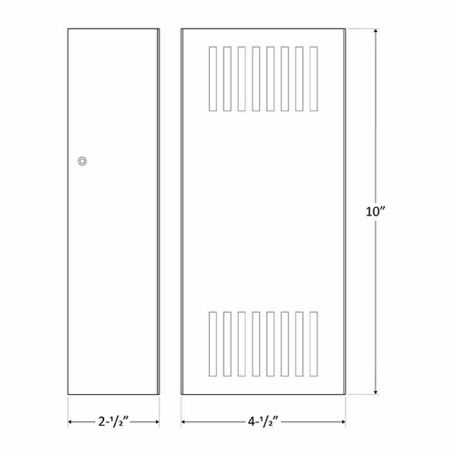 Westgate CRES-52-50K-BR LED Wall Sconce Light | Westgate at lightingandsupplies.com