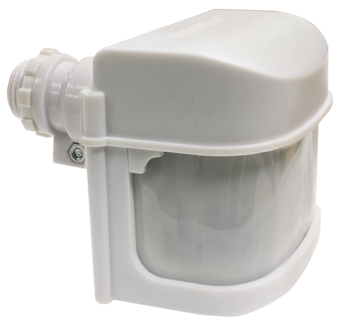 Westgate SL-HPIR-WH 240 Degree Pir Motion Sensor Short Arm 350W Max - Ip65 - White | Westgate at lightingandsupplies.com