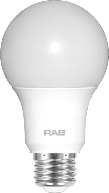 RAB Lighting A19-12-E26-830-ND LED Bulb A19 12W 75EQ 1100LM E26 CRI80 3000K Non-Dimmable