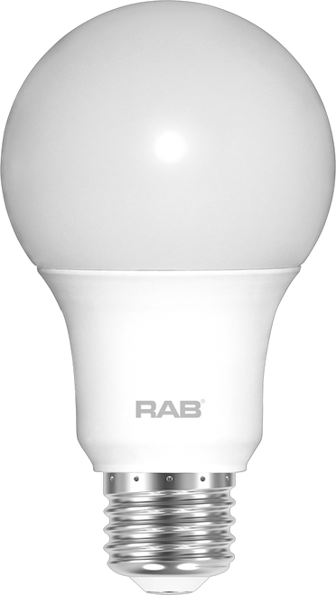RAB Lighting A19-12-E26-850-ND LED Bulb A19 12W 75EQ 1100LM E26 CRI80 5000K Non-Dimmable