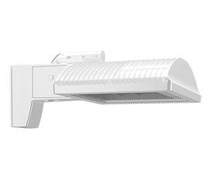 RAB Lighting ALED2T66NW/480 ALED66 Type Ii With 8" Pole Mtg Arm 480V Neutral LED White