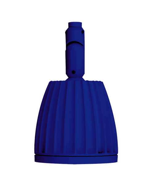 RAB Lighting GNLED26YSBL Gooseneck Head Only 26W Blue Warm LED Spot Refl