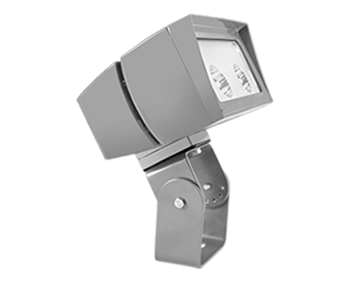 RAB Lighting HAZFFLED52TB55/480 HazLED FfLED 52W LED Cool Trunnion 480V 5X5 Gray