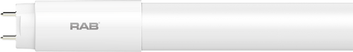 RAB Lighting T8-14-48G-835-SE-BYP-DIM T8 LED Pet Glass 4Ft Typeb 14W 3500K 2000LM Single End