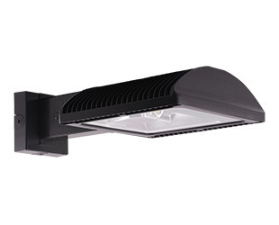 RAB Lighting WPLED4T78NFX/PCS2 RAB Lighting WPLED4T78NFX/PCS2 Lpack Flat WalLMount 78W Type Iv Cool LED 277V Pcs Bronze