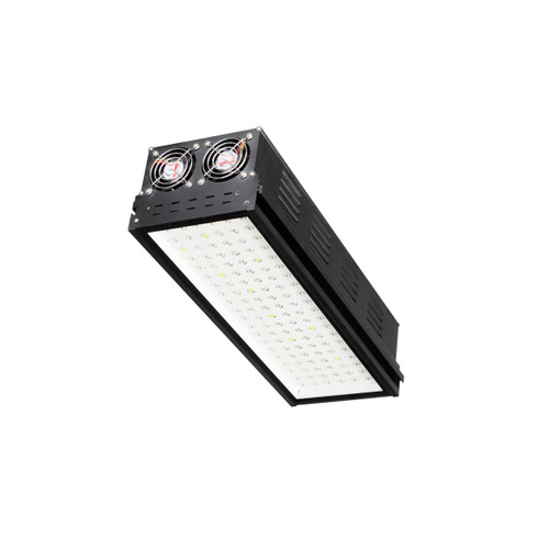 Falkor CRES-600W (Single Module) BLACK SERIES - LED Spectrum Grow Light, 283W (Single-Module), Black, Clear PC Lens*