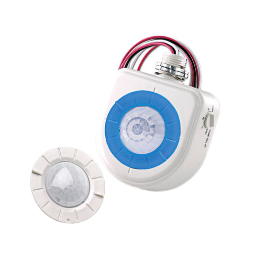 Leviton OSFHU-I4W - LEVITON - PIR Fixture Mount Occupancy Sensor, Max 40-FT Height 480V, White (240-480V)*** - Falkor
