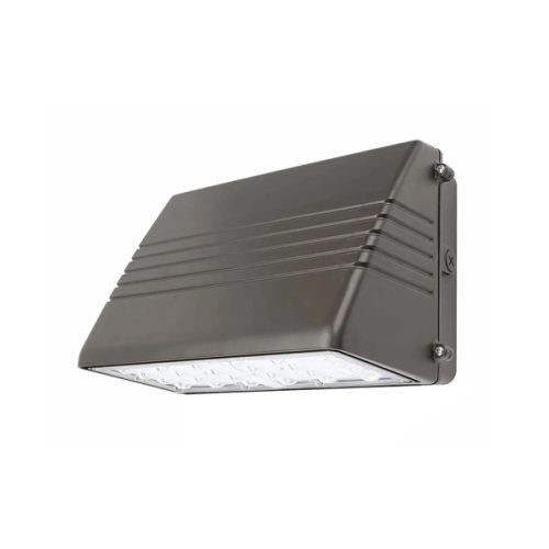 MWP07 135W - MWP07 SERIES - LED Full Cutoff Wall Pack, 135W, Dark Bronze, Clear PC Lens with Tempered Glass Shield* - Falkor