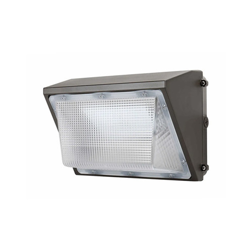 MWP08 40W - MWP08 SERIES - LED Semi Cutoff Wall Pack, 40W, Non-Dimmable, Dark Bronze, Prismatic PC Lens* - Falkor
