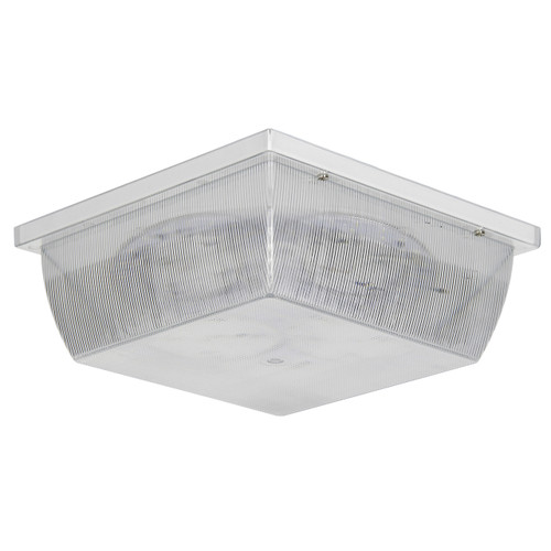 Sunset F9027-30 Sunset Lighting F9027-30 LED Ceiling Mount Light - Clear Prismatic Finish - Suitable for Damp Locations