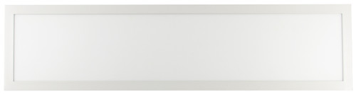 Sunset F9432-30 Sunset Lighting F9432-30 Sunset Pro Fixture DLC LED 1X4 Panel - PC Metal, Dimmable - with White Finish