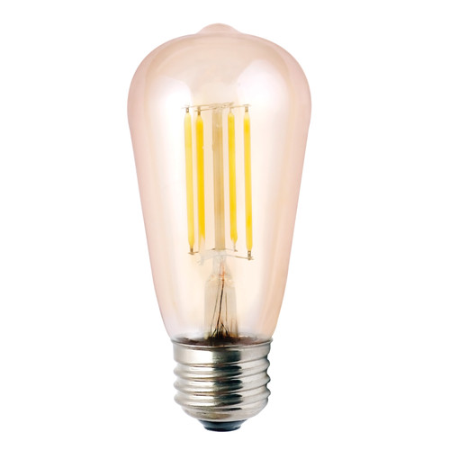 Halco Lighting Technologies ST19AMB5ANT/822/LED2 ST19 5.5W AMBER 2200K DIMMABLE FILAMENT Halco Lighting Technologies ST19AMB5ANT/822/LED2 ST19 5.5W AMBER 2200K DIMMABLE FILAMENT