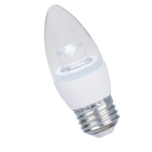 Halco Lighting Technologies B11CL5/827/E26/LED LED B11 4.5W 2700K DIMMABLE E26 CREAM