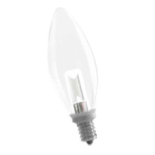 Halco Lighting Technologies B10CL1/827/LED LED B10 1W 2700K DIMMABLE E12 CLEAR